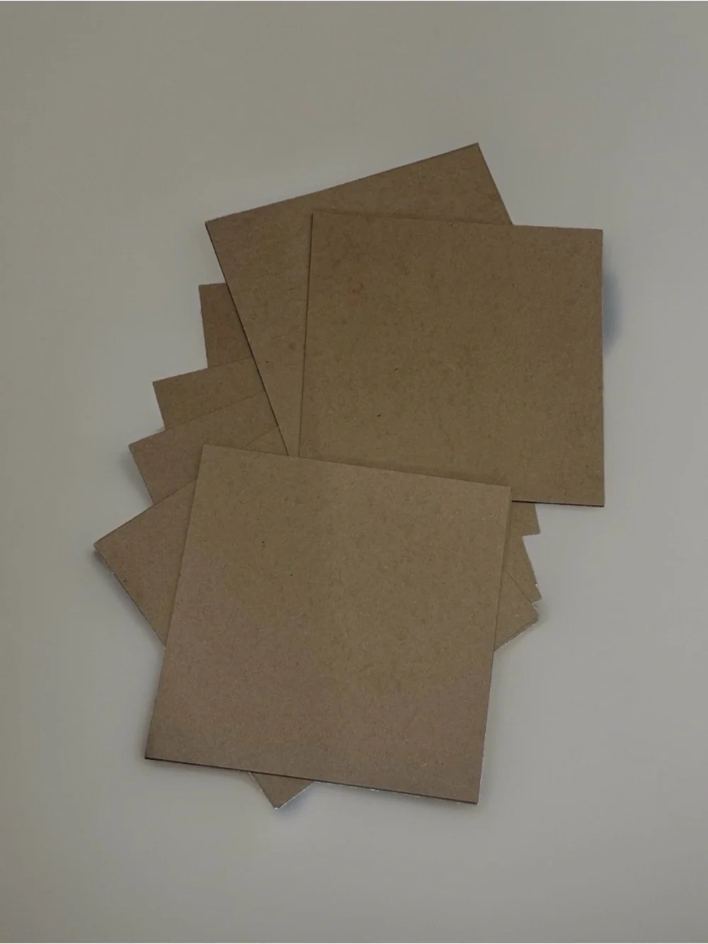 50 Pack, 12x12 Cardboard Corrugated Pads Inserts Filler Sheet/Shipping stiffener